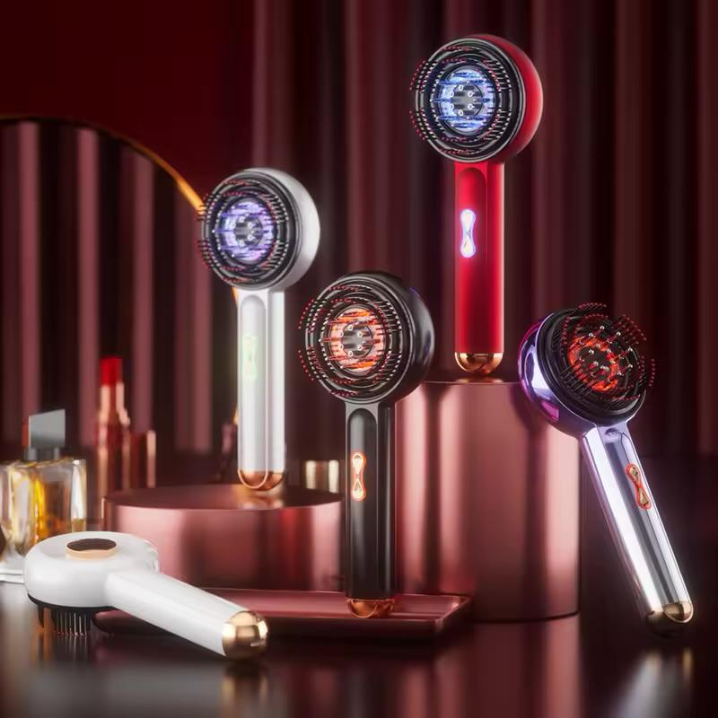 Red Light Therapy Scalp Massager & Oil Applicator
